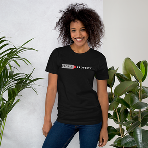 The Message in Black - Short-Sleeve Unisex T-Shirt