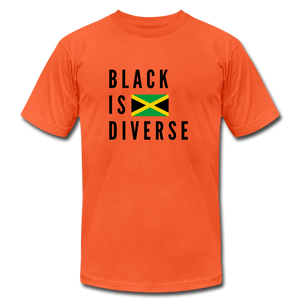 Black is Diverse - orange