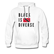 Load image into Gallery viewer, Black is Diverse - Men’s Premium Heavyweight Hoodie - white
