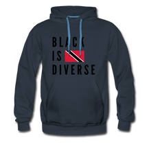 Load image into Gallery viewer, Black is Diverse - Men’s Premium Heavyweight Hoodie - navy
