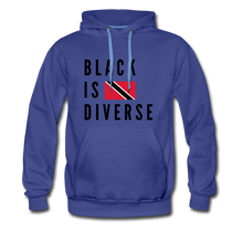 Load image into Gallery viewer, Black is Diverse - Men’s Premium Heavyweight Hoodie - royalblue
