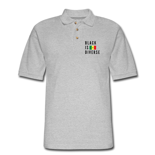 Men's Pique Polo Shirt - heather gray