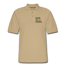 Load image into Gallery viewer, Men&#39;s Pique Polo Shirt - beige
