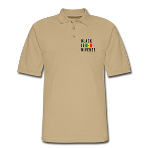 Men's Pique Polo Shirt - beige