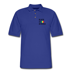 Men's Pique Polo Shirt - royal blue