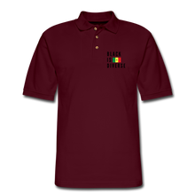 Load image into Gallery viewer, Men&#39;s Pique Polo Shirt - burgundy
