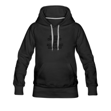 Load image into Gallery viewer, Black History is American History Women’s Premium Hoodie - black
