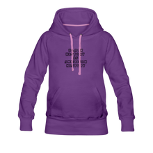 Load image into Gallery viewer, Black History is American History Women’s Premium Hoodie - purple
