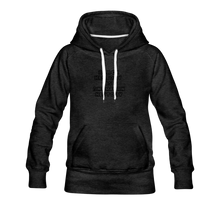 Load image into Gallery viewer, Black History is American History Women’s Premium Hoodie - charcoal gray
