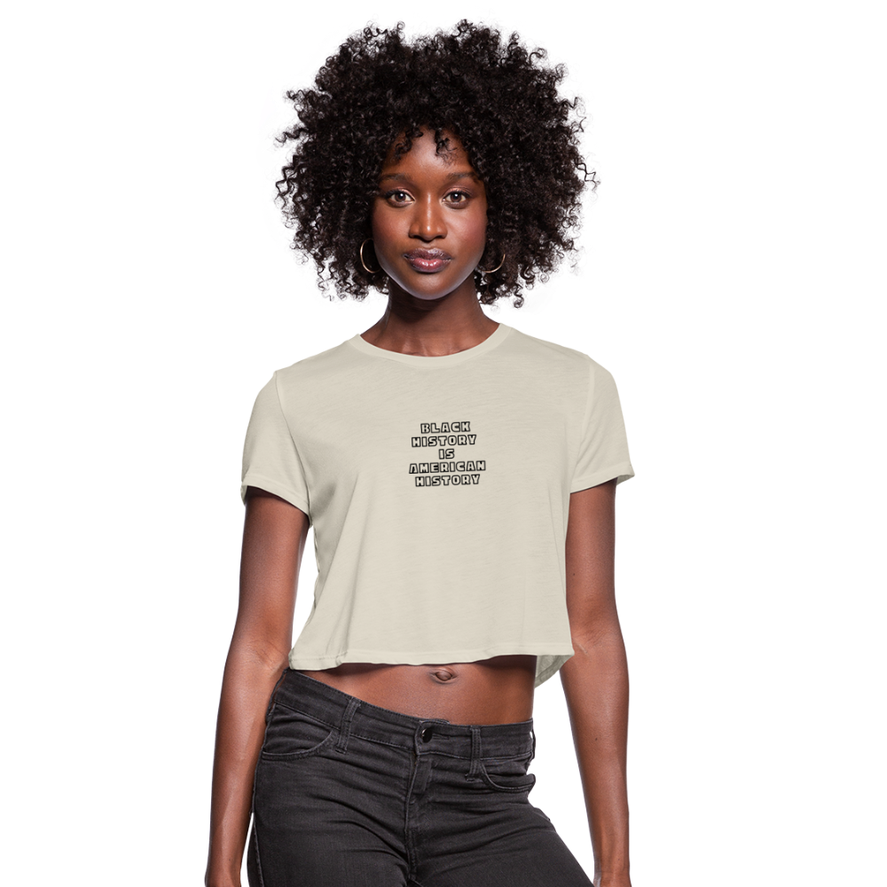 Black History is American History Croptop - dust