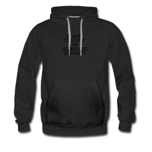 Black History is American History Premium Hoodie - black