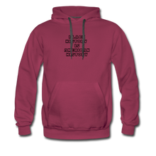 Load image into Gallery viewer, Black History is American History Premium Hoodie - burgundy
