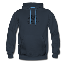 Load image into Gallery viewer, Black History is American History Premium Hoodie - navy
