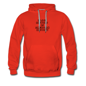 Black History is American History Premium Hoodie - red