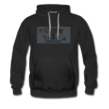 Load image into Gallery viewer, Black History is World History Map Hoodie - black
