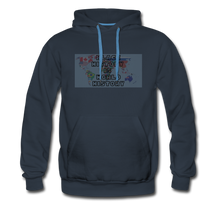 Load image into Gallery viewer, Black History is World History Map Hoodie - navy
