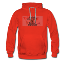 Load image into Gallery viewer, Black History is World History Map Hoodie - red
