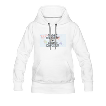 Load image into Gallery viewer, Black History is World History Map Women’s Hoodie - white
