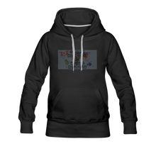 Load image into Gallery viewer, Black History is World History Map Women’s Hoodie - black
