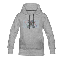 Load image into Gallery viewer, Black History is World History Map Women’s Hoodie - heather gray
